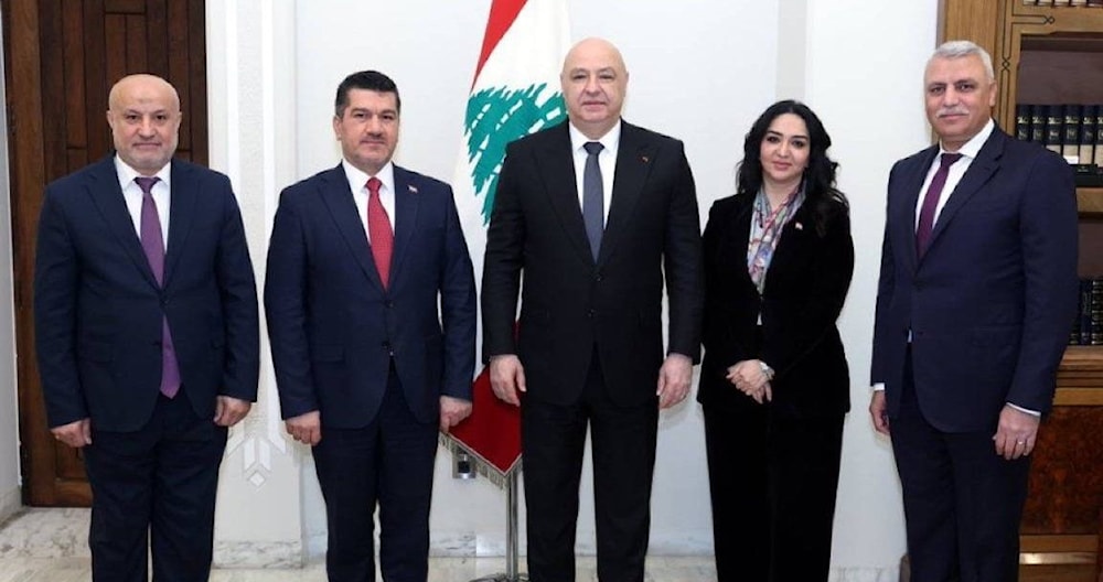 لقاء الوفد العراقي مع الرئيس عون (من الويب)