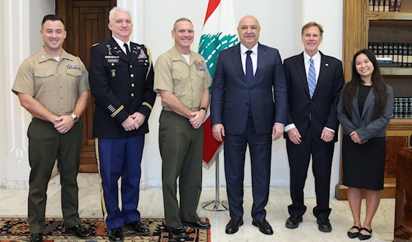 الرئيس عون يستقبل رئيس «الميكانيزم» الجنرال جوزاف كليرفيلد (رئاسة الجمهورية)