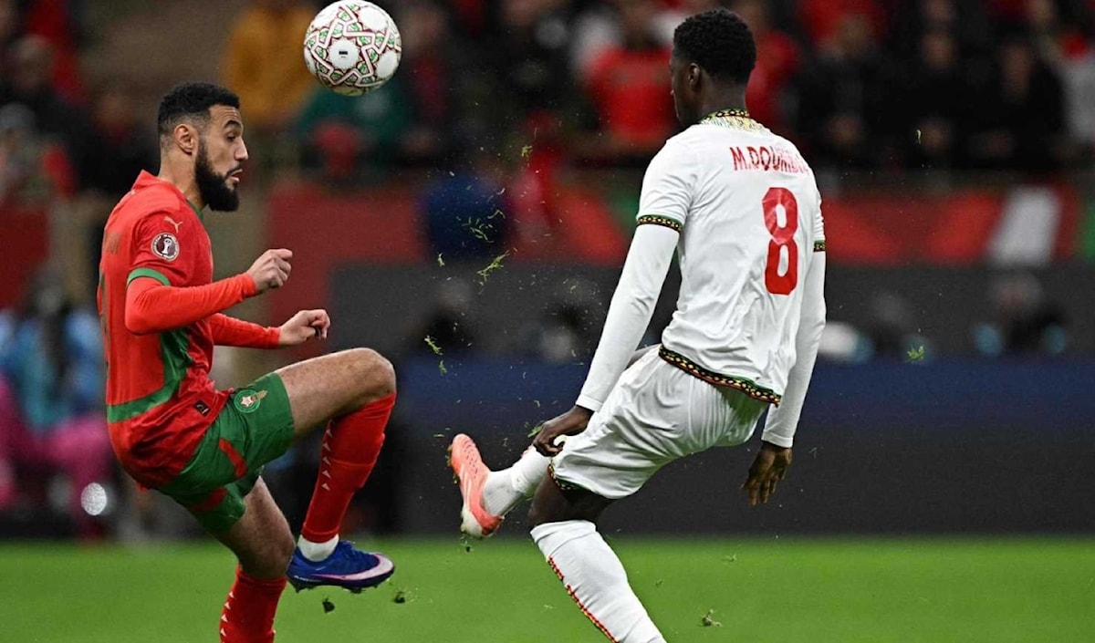 تعادلَ المنتخب المغربي أمام نظيره منتخب مالي 1-1.