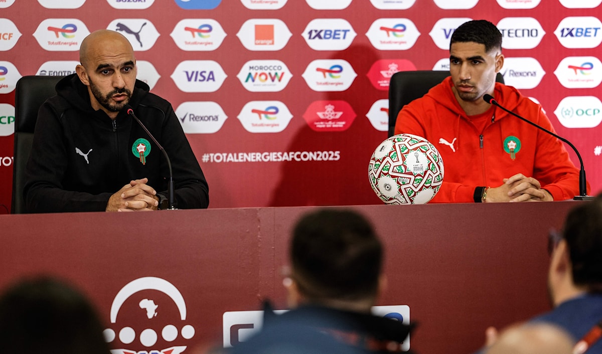 الركراكي: «الأمر المؤكَّد أنه سيخوض مباراة الغد، لكن هل سيكون أساسياً أم لا، سنُقرِر ذلك غداً».