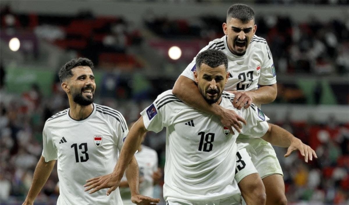 حقّق المنتخب العراقي فوزاً على البحرين 2-1 (ويب)