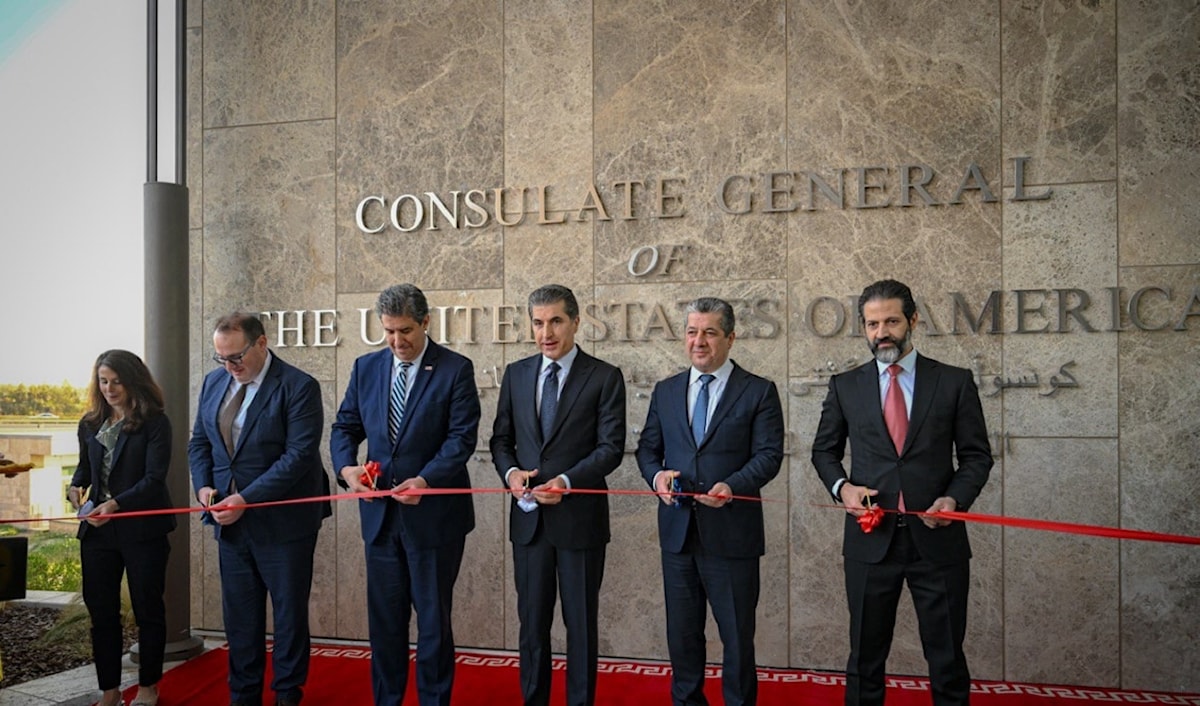 افتتاح قنصلية الولايات المتحدة في أربيل (من الويب)