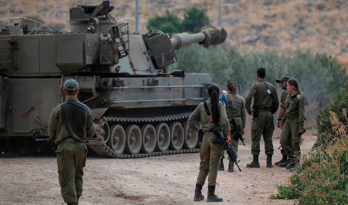 قوة للاحتلال مؤلفة من ثلاث مركبات توغلت في القريتين (من الويب)