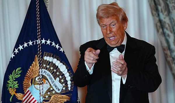 أظهرت الوثيقة رغبة إدارة ترامب في تجنّب القيام بدور عسكري كبير أو مباشر في الشرق الأوسط (أ ف ب)