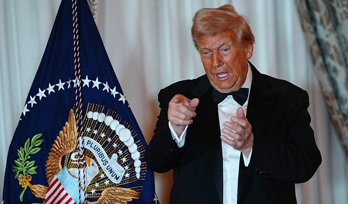 أظهرت الوثيقة رغبة إدارة ترامب في تجنّب القيام بدور عسكري كبير أو مباشر في الشرق الأوسط (أ ف ب)