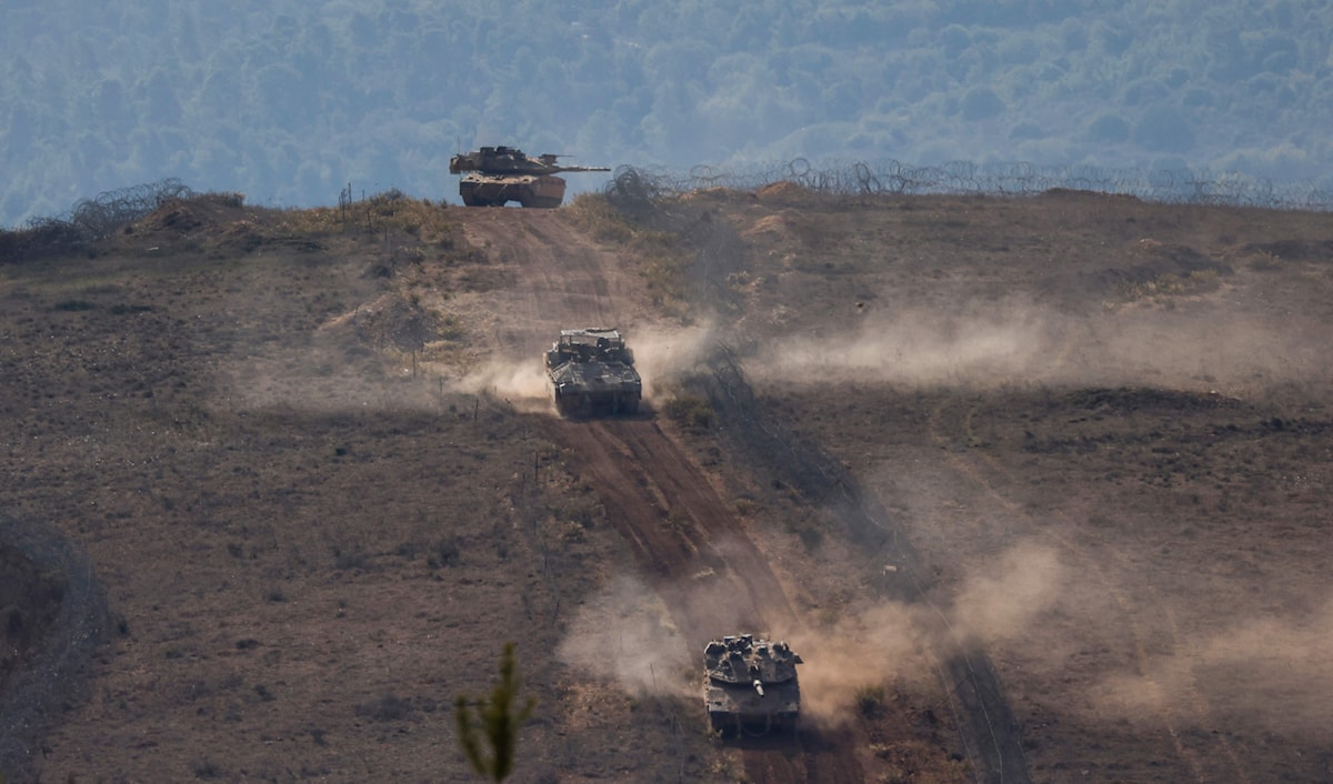 قال جيش الاحتلال إن المنطقة ستشهد نشاطاً عسكرياً وحركة للآليات العسكرية (أ ف ب)