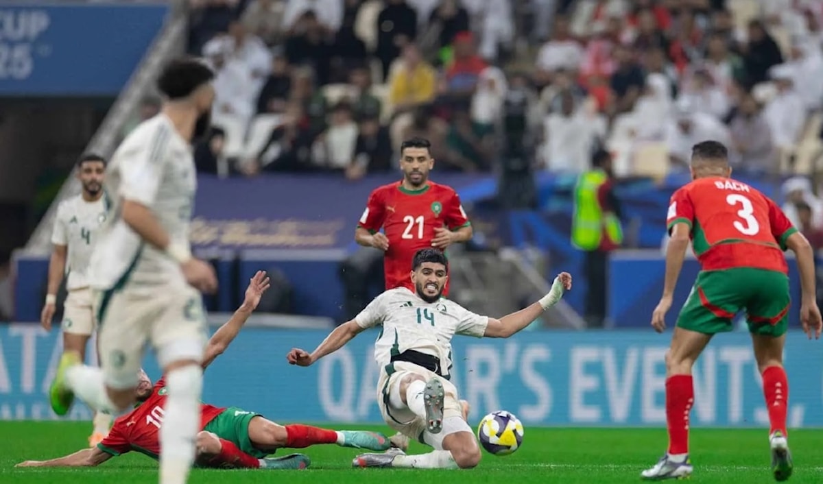 صعدَ المنتخب المغربي إلى صدارة المجموعة الثانية فيما تراجعَ المنتخب السعودي إلى المركز الثاني.