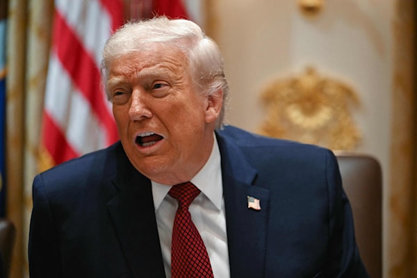 أشار ترامب إلى أن الولايات المتحدة توقفت عن تقديم أموال لأوكرانيا (أ ف ب)