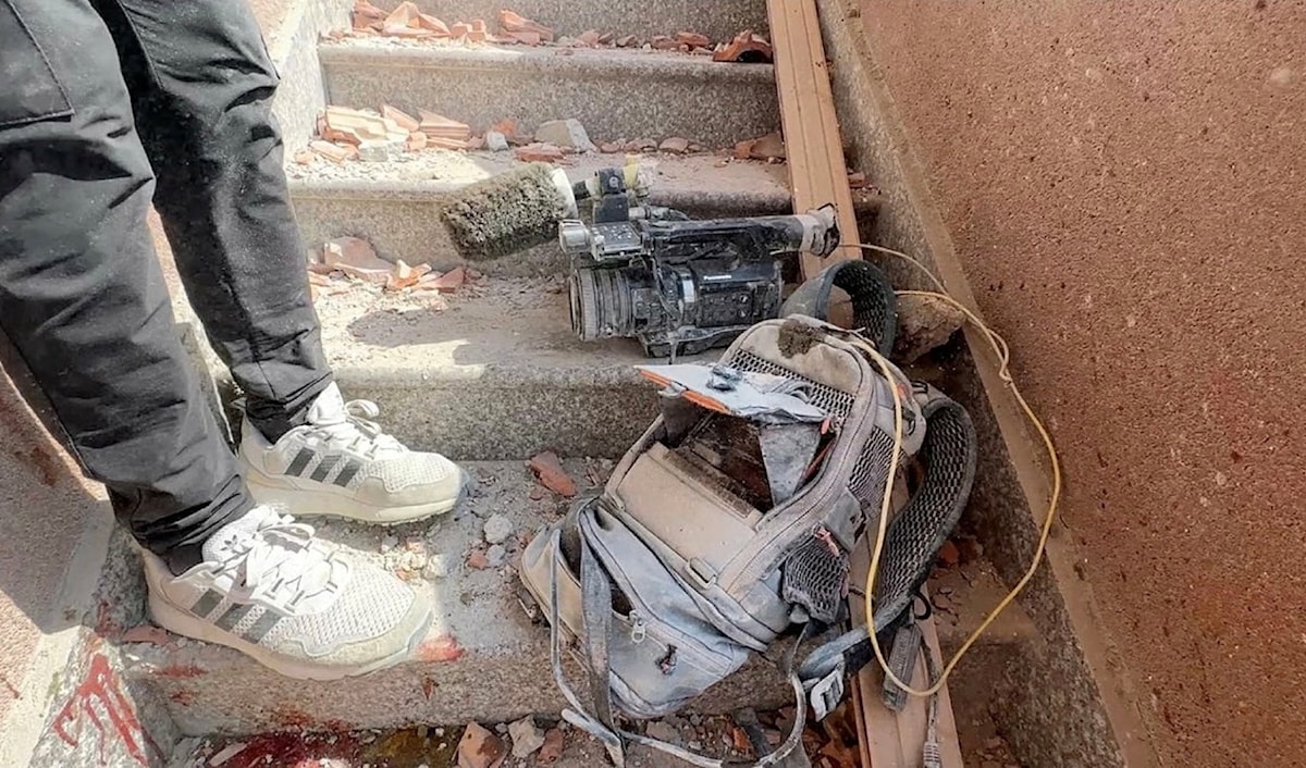 رفضت المنظّمة مزاعم إسرائيل حول الصحافيّين.