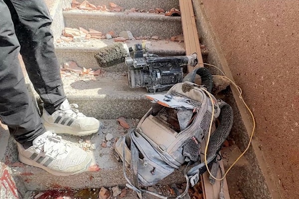 رفضت المنظّمة مزاعم إسرائيل حول الصحافيّين.