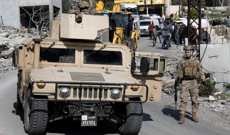 الجيش ينتشر في عيترون (مديرية التوجيه)