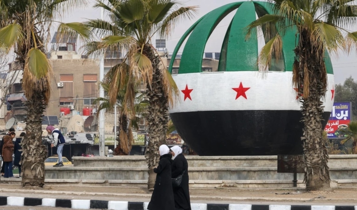 العقوبات على البنوك تعوق الاستثمار في سوريا (أ ف ب)
