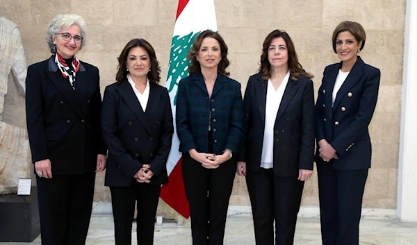 الوزيرات الخمس في حكومة الرئيس نواف سلام