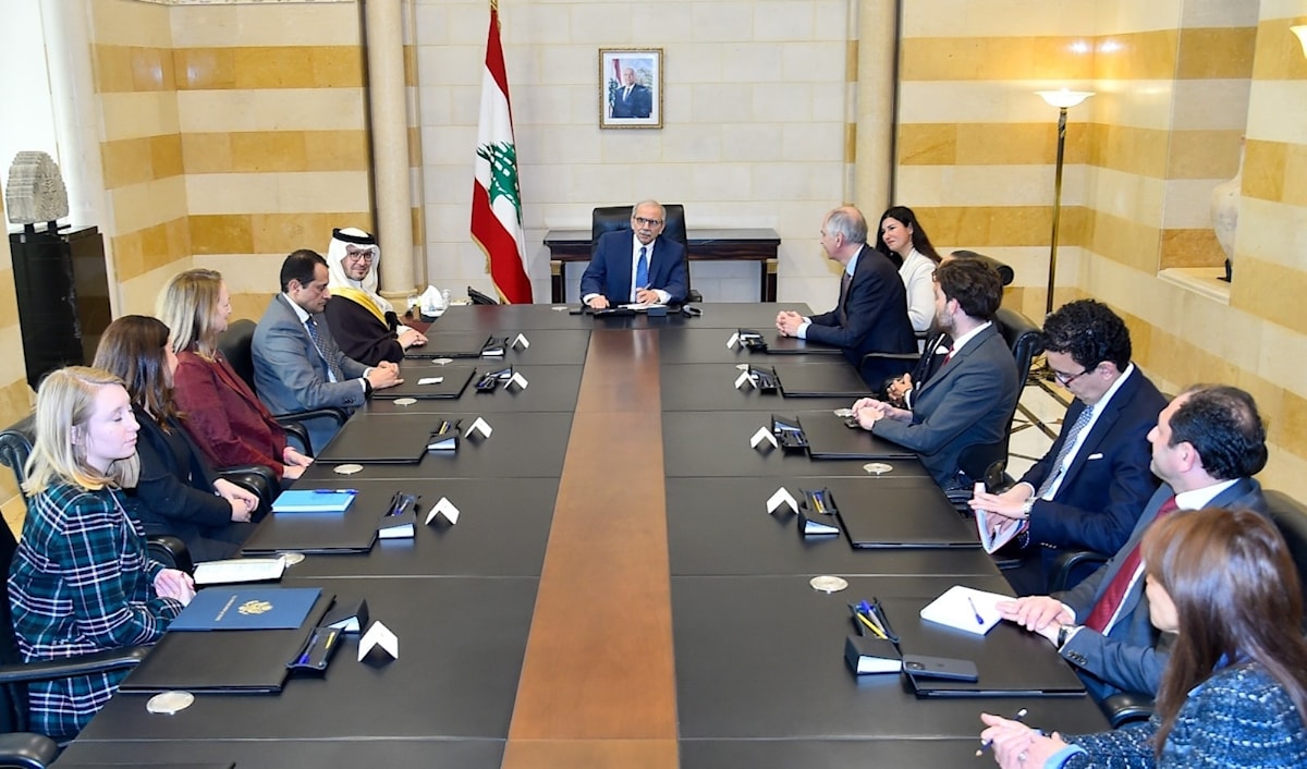أشارت الخماسية إلى أن الفترة المقبلة ستشهد الكثير من التحديات (رئاسة الحكومة)