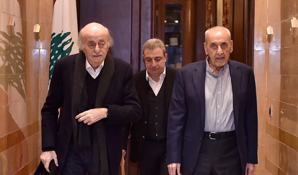 جنبلاط في عين التينة