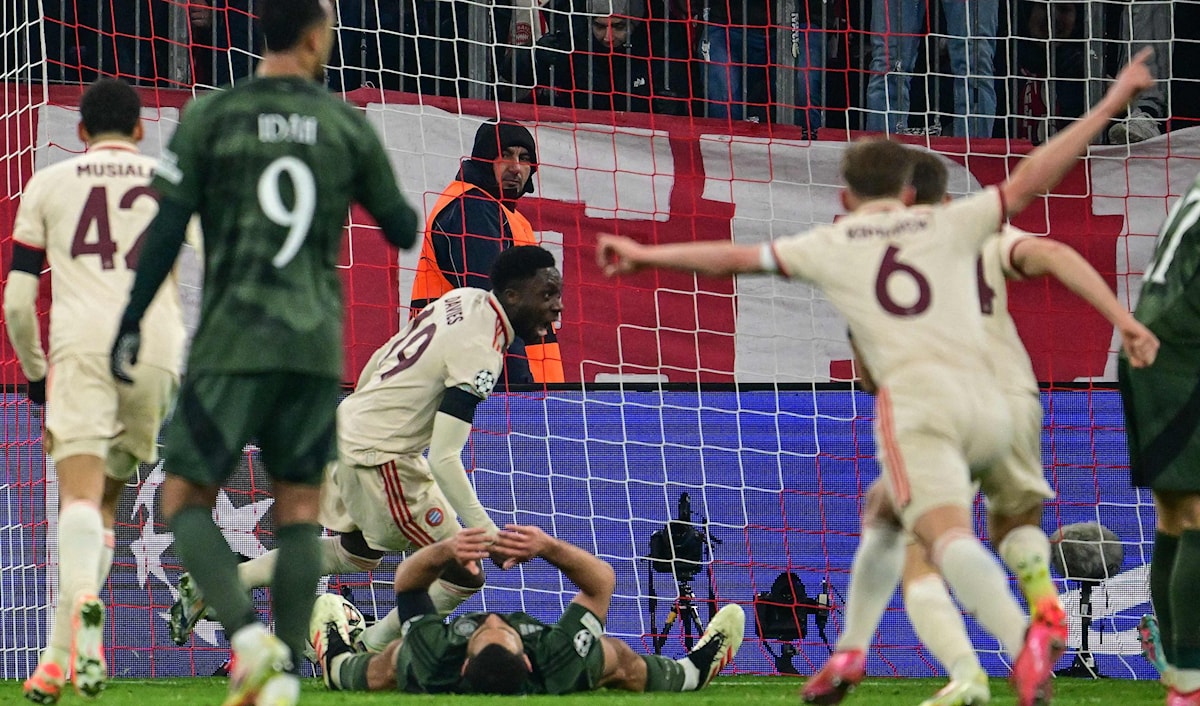 أدرك بايرن ميونخ التعادل أمام سلتيك في الوقت بدل الضائع (1-1 إياباً)، ليستفيد من فوزه 2-1 ذهاباً.