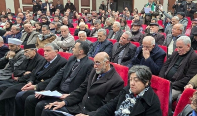 جانب من لقاء السويداء تمهيداً لمؤتمر الحوار الوطني (من الويب)