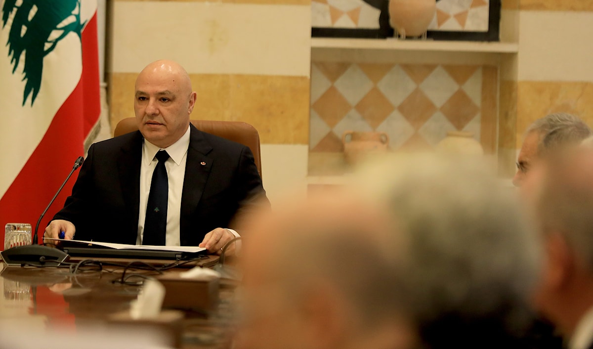 عون أكد ضرورة انسحاب الاحتلال من النقاط المتبقية  (هيثم الموسوي)