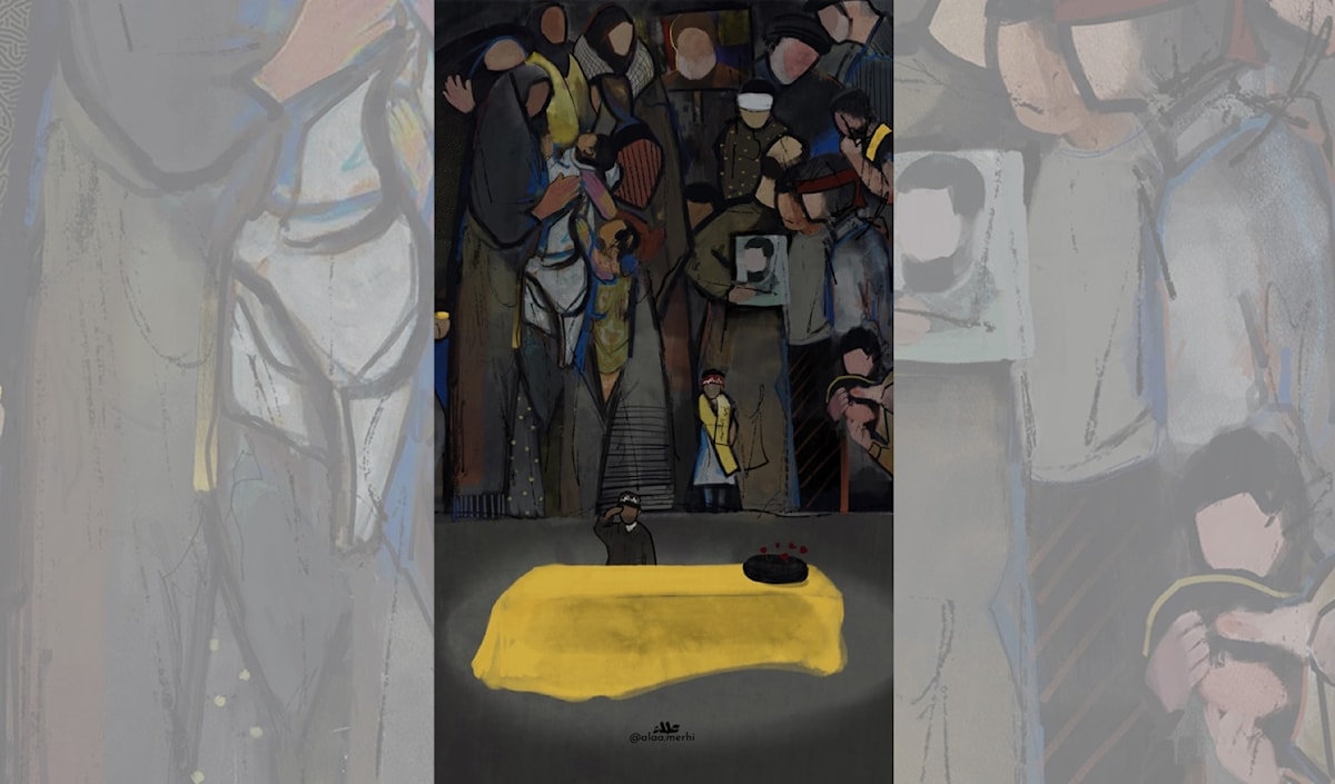 (رسم علاء مرعي)