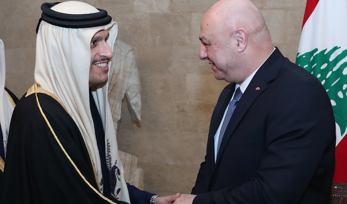 رئيس الوزراء القطري: مستمرون في دعم الجيش وسنساهم في إعادة الإعمار