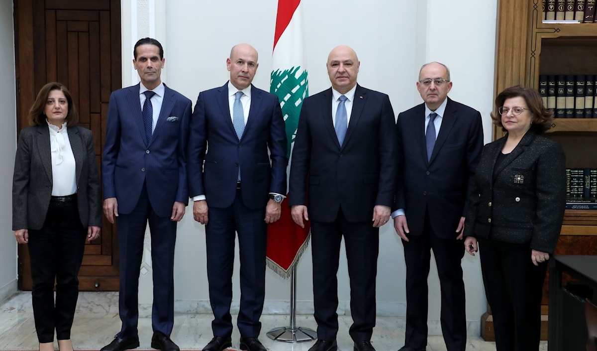 عون ووفد ديوان المحاسبة