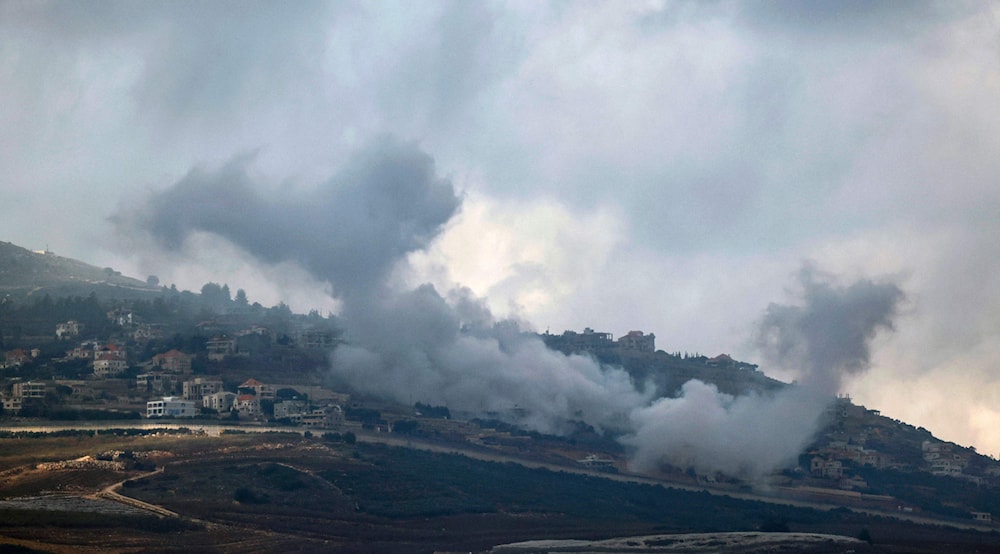 إلقاء قنابل فوسفورية على الأحراج في جنوب لبنان