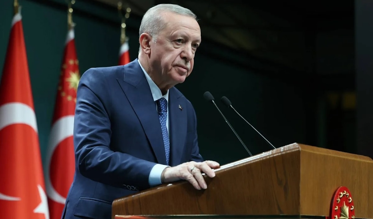 إردوغان: لا أحد يستطيع إخراج الفلسطينيين من وطنهم الأبدي
