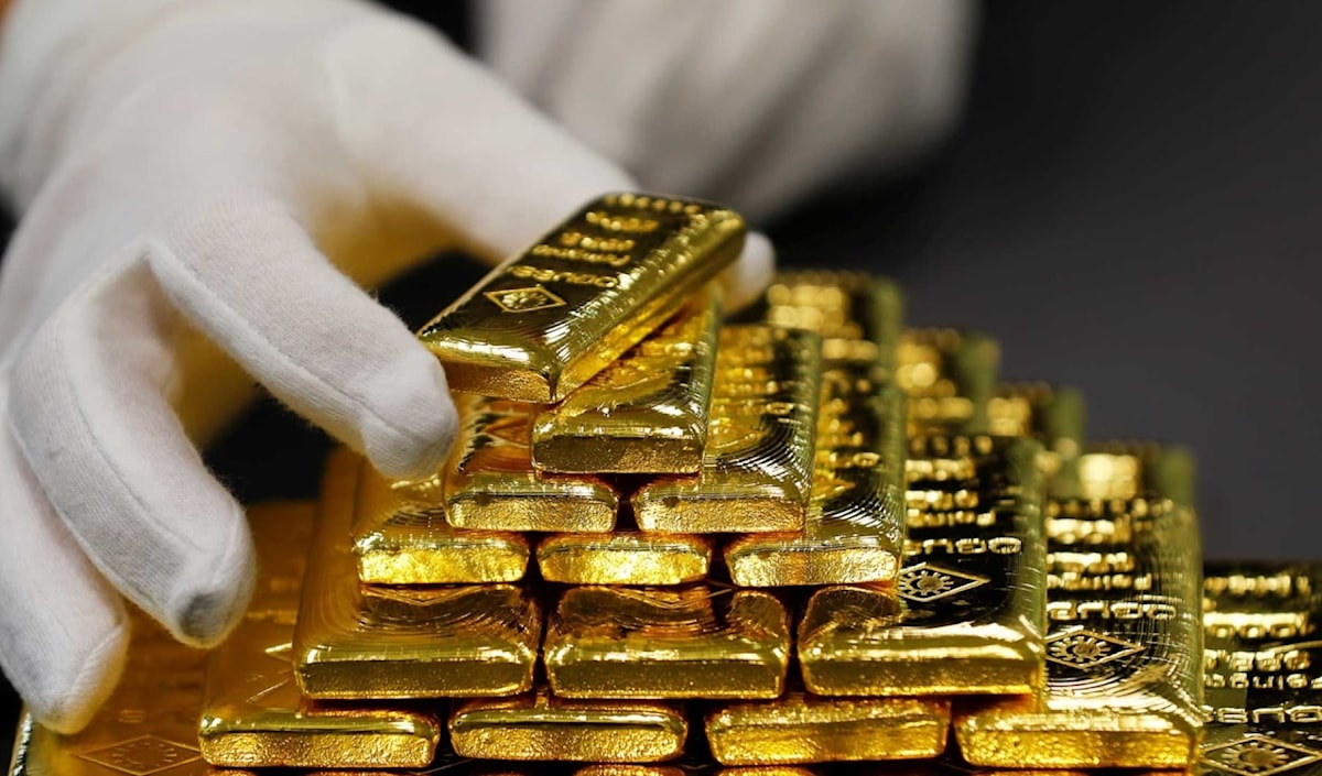 بلغ سعر أونصة الذهب 2,974 دولاراً (من الويب)