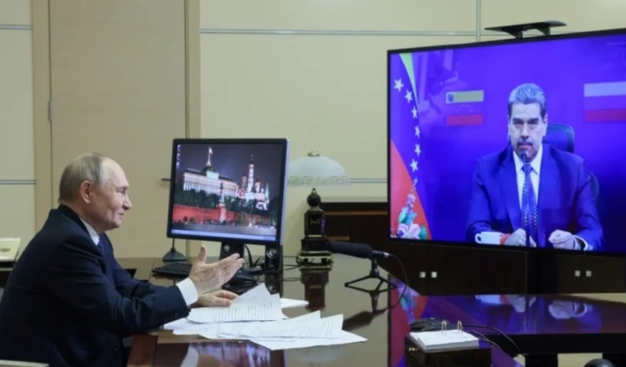 الرئيس الروسي دعا نظيره الفنزويلي إلى زيارة موسكو (من الويب)