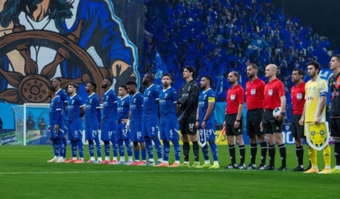 يلعب الهلال السعودي مع غوانغجو الكوري الجنوبي في 25 نيسان