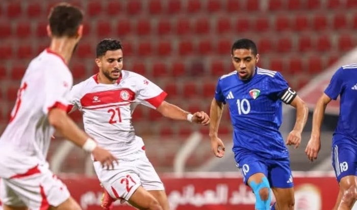 خسر منتخب لبنان الاولمبي امام الكويت