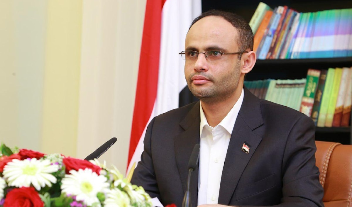 رئيس المجلس السياسي الأعلى في اليمن مهدي المشاط (من الويب)