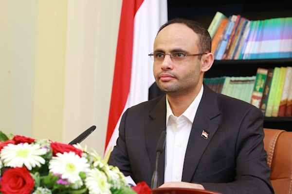 رئيس المجلس السياسي الأعلى في اليمن مهدي المشاط (من الويب)