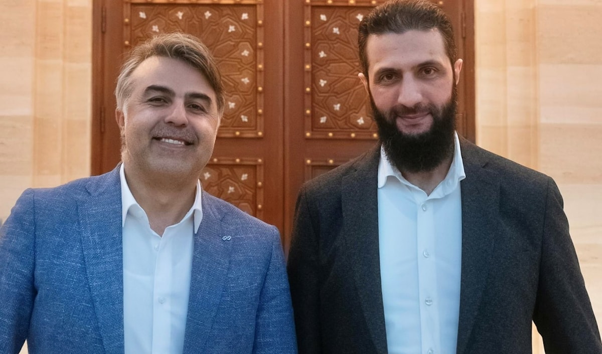موسى العمر مع أحمد الشرع