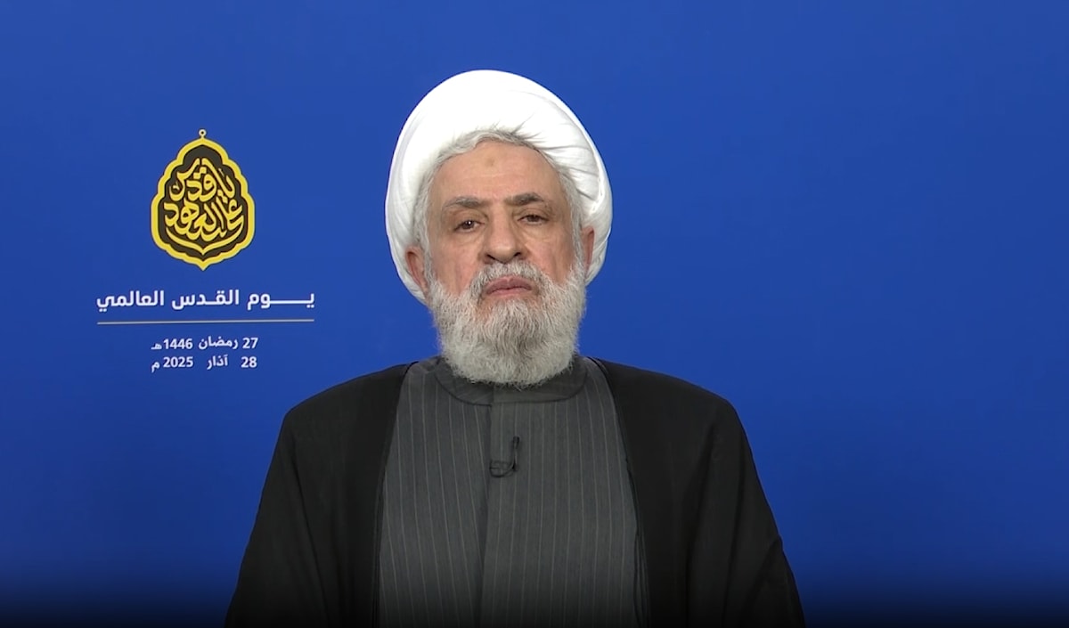 الأمين العام لحزب الله الشيخ نعيم قاسم (الإعلام الحربي)