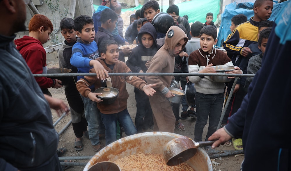 مخيم النصيرات في غزة (أ ف ب)