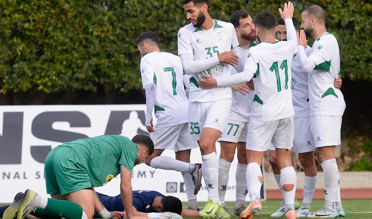 فاز الأنصار على الحكمة 3-1 محقّقاً فوزه الثامن توالياً (طلال سلمان)
