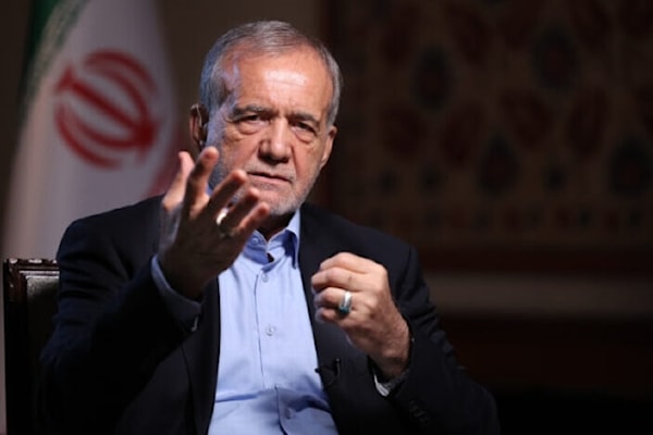 الرئيس الإيراني مسعود بزشكيان (من الويب)