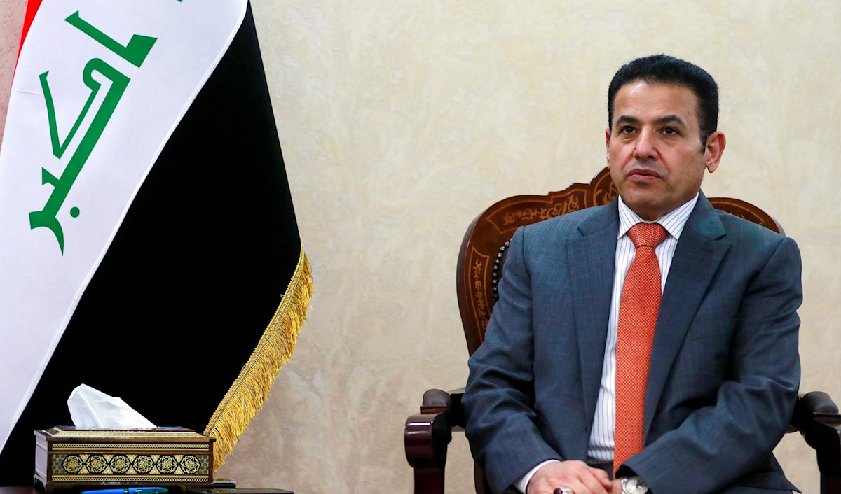 قال الأعرجي إن «(...) العراق يريد انسحاب الجميع» (أ ف ب)