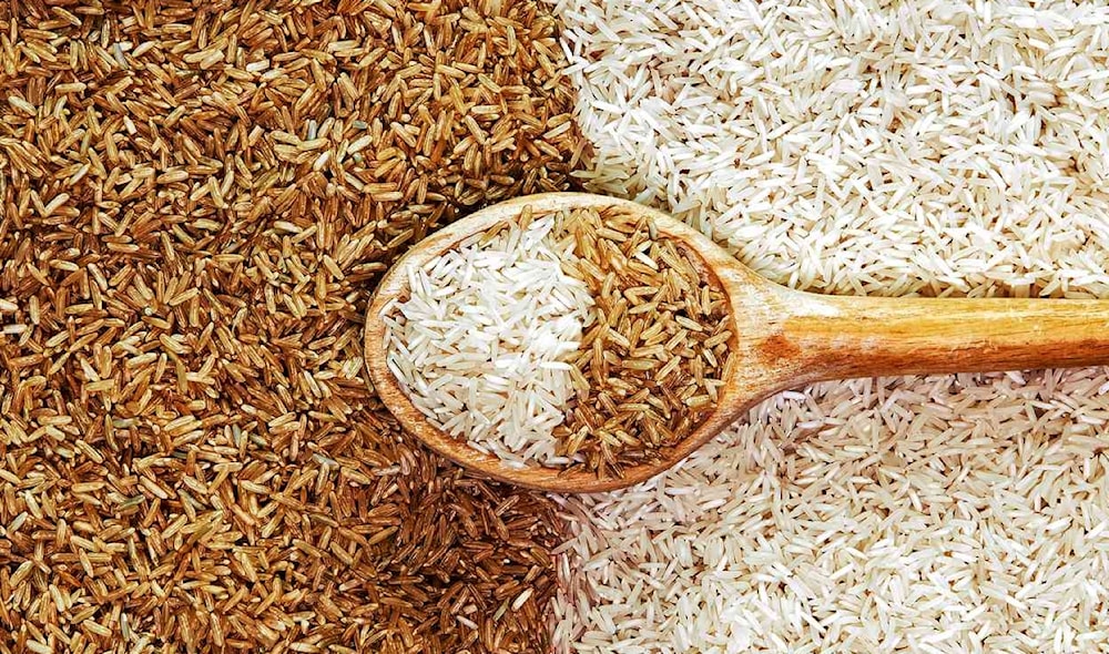 يحتوي الأرز البني على 48% من الزرنيخ غير العضوي.