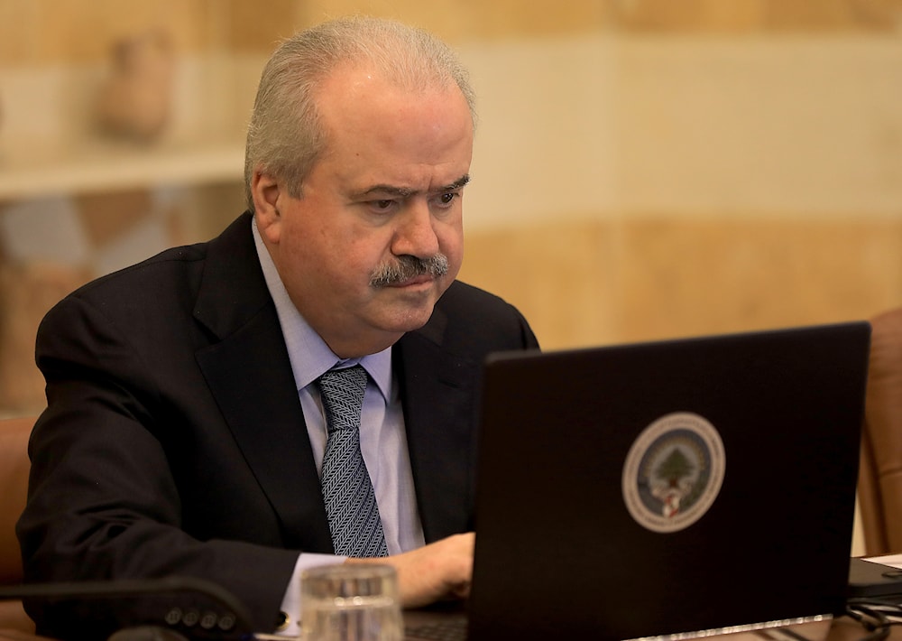 وزير المال ياسين جابر (هيثم الموسوي)