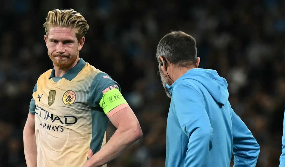 فاز دي بروين بستة ألقاب في الدوري الإنكليزي الممتاز