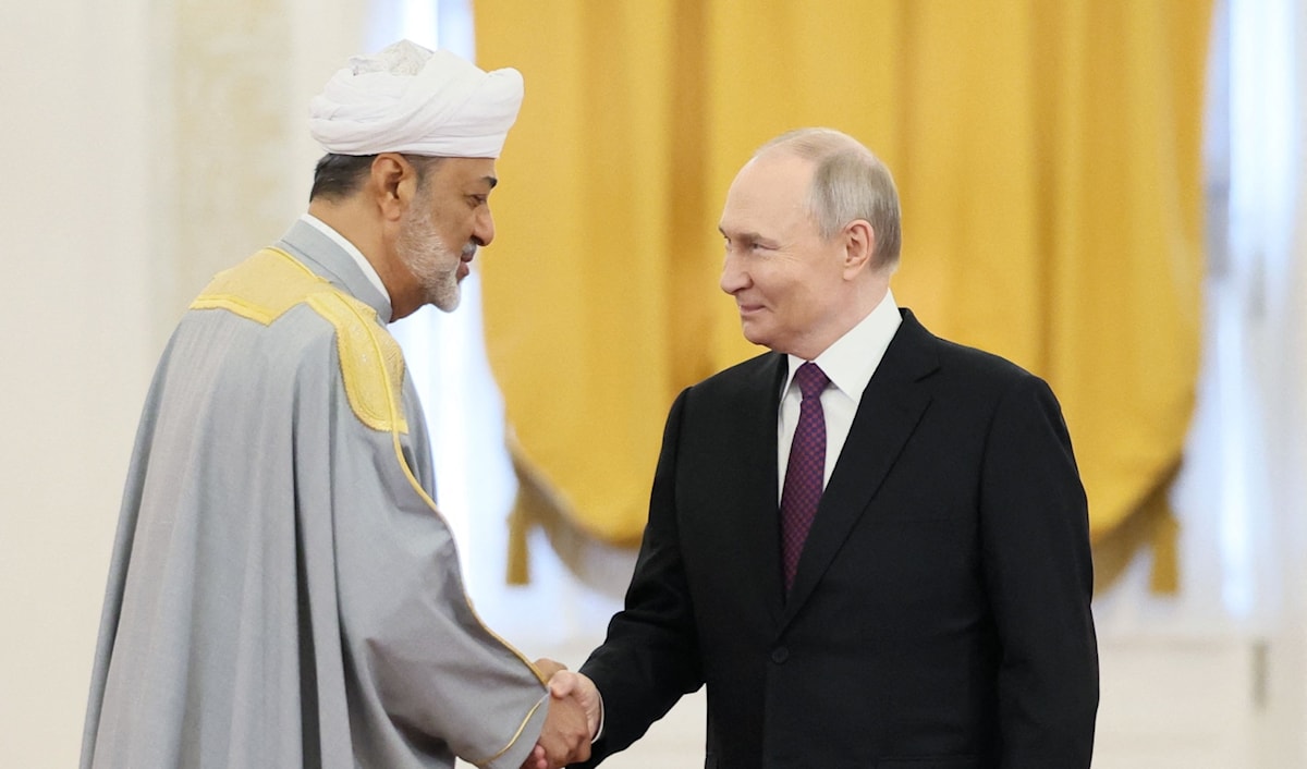 بحث بوتين بحث مع سلطان عُمان المفاوضات غير المباشرة بين إيران والولايات المتحدة الأميركية (أ ف ب)
