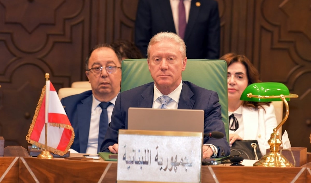 جدّد رجي تأكيد التزام لبنان بالحلول «السلمية والدبلوماسية» (من الويب)