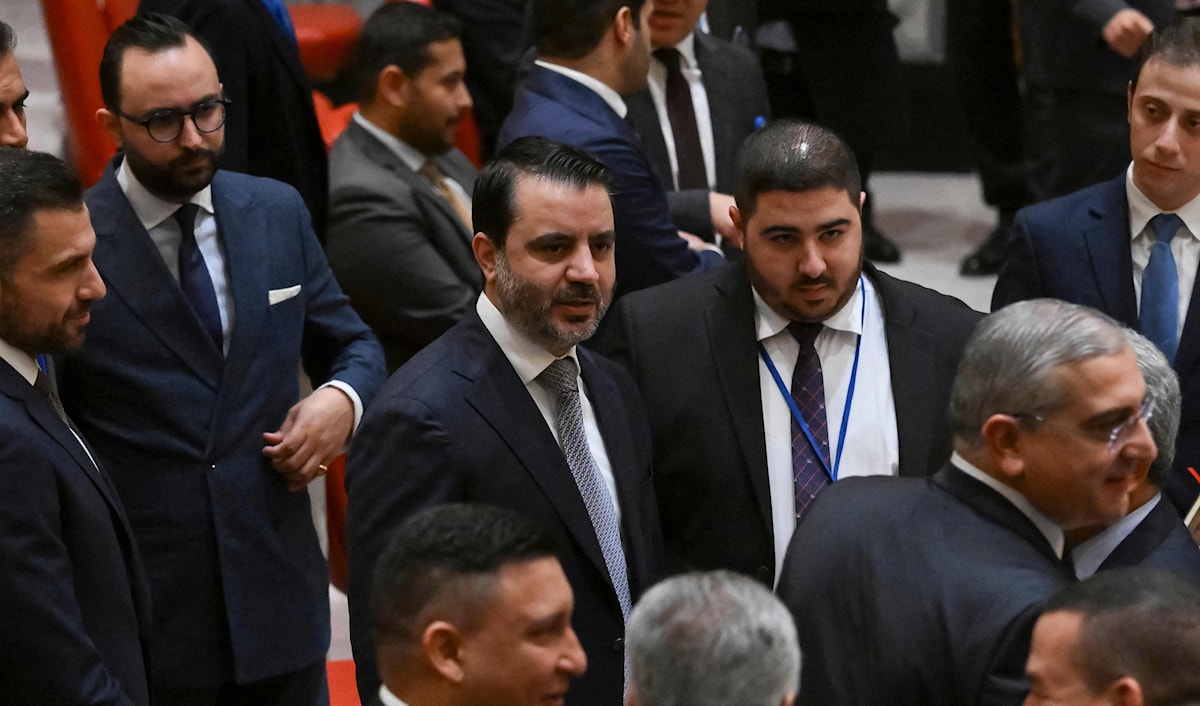 أعلن الشيباني إطلاق هيئتين جديدتين في سوريا، تُعنيان بالمرحلة الانتقالية (أ ف ب)