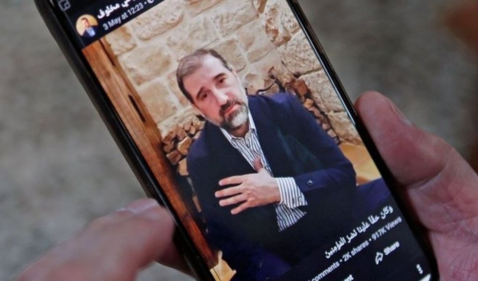 أعلن مخلوف في منشوره تشكيل ما أسماه «إقليم الساحل السوري» (من الويب)