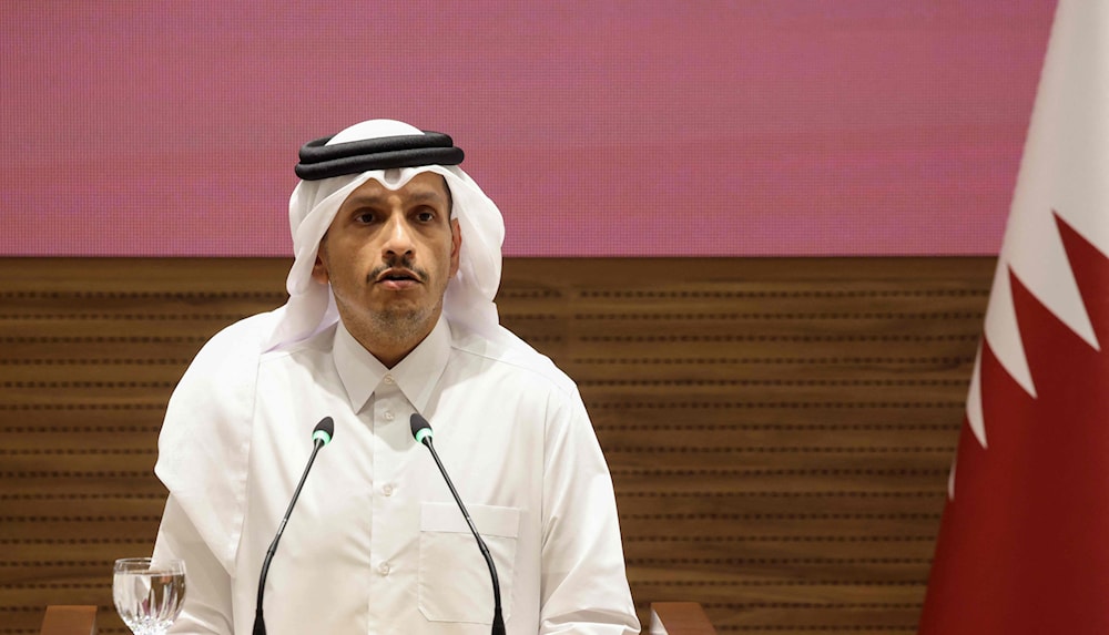 رئيس الوزراء وزير الخارجية القطري الشيخ محمد بن عبد الرحمن آل ثاني (أ ف ب)