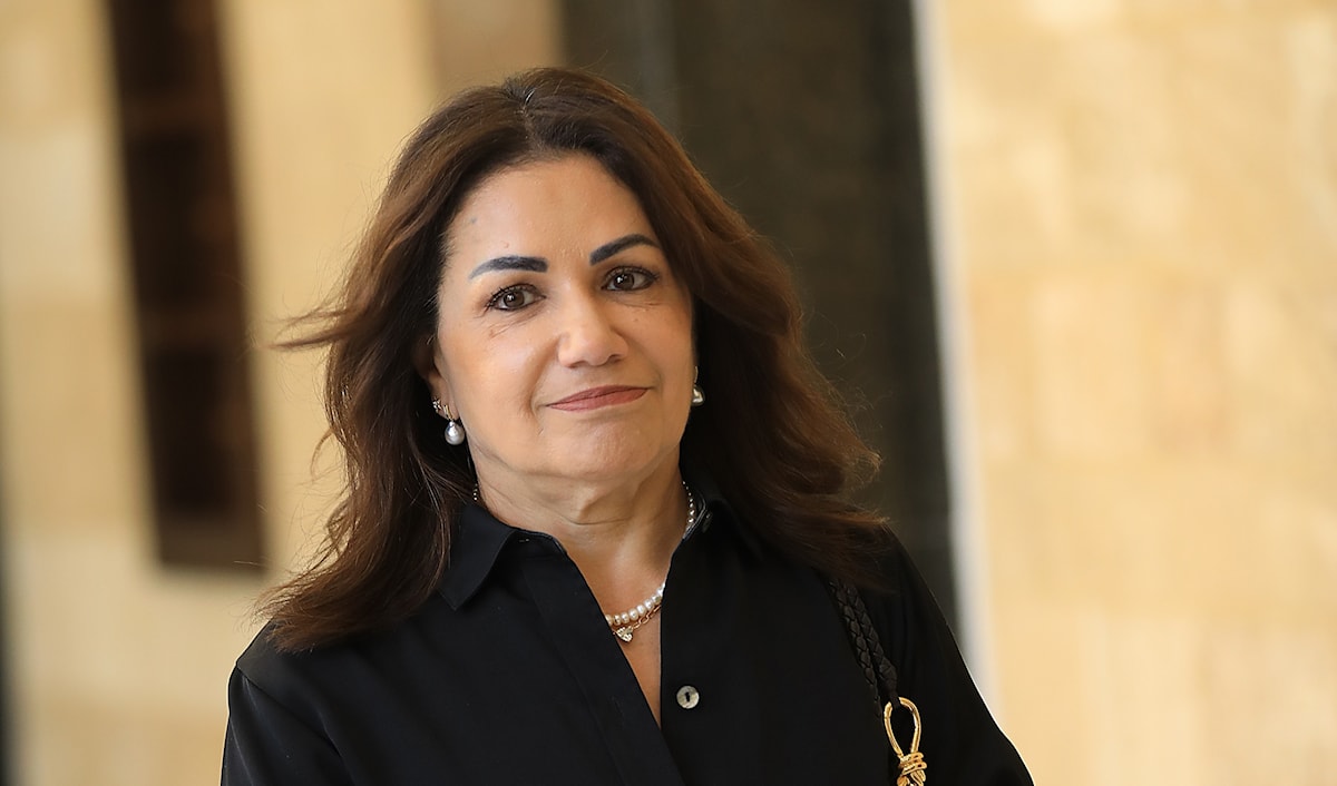 أشارت السيد إلى أن البرنامج سيضم في مرحلته الثالثة قرابة 50 ألف عائلة نازحة جراء العدوان الإسرائيلي (هيثم الموسوي)