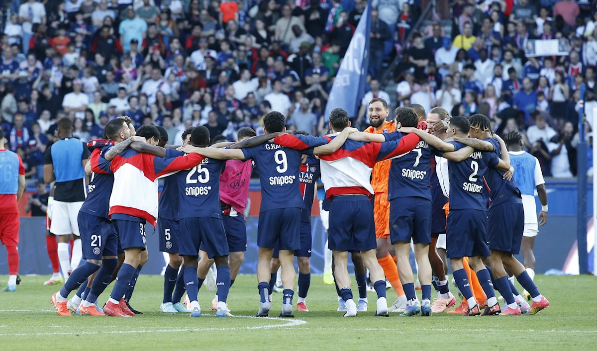 أحرز باريس سان جرمان لقب الدوري الفرنسي للمرة الرابعة توالياً والثالثة عشرة في تاريخه.
