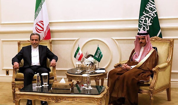 أطلع عراقجي نظيره السعودي على آخر مستجدات المفاوضات غير المباشرة بين طهران وواشنطن (أ ف ب)